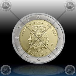 2 EVRO ŠPANIJA 2024 (POLICIJA) UNC